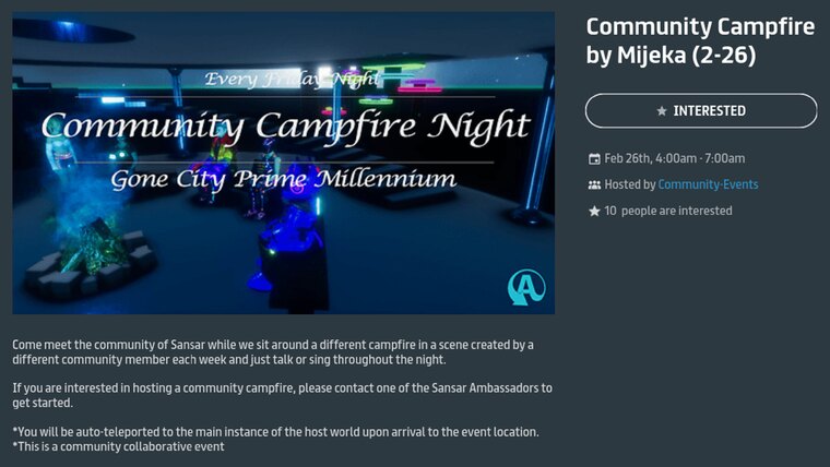 Community Campfire Night