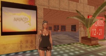 The Maya City office in Sansar